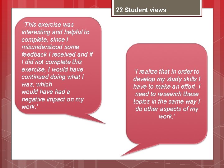 22 Student views ‘This exercise was interesting and helpful to complete, since I misunderstood