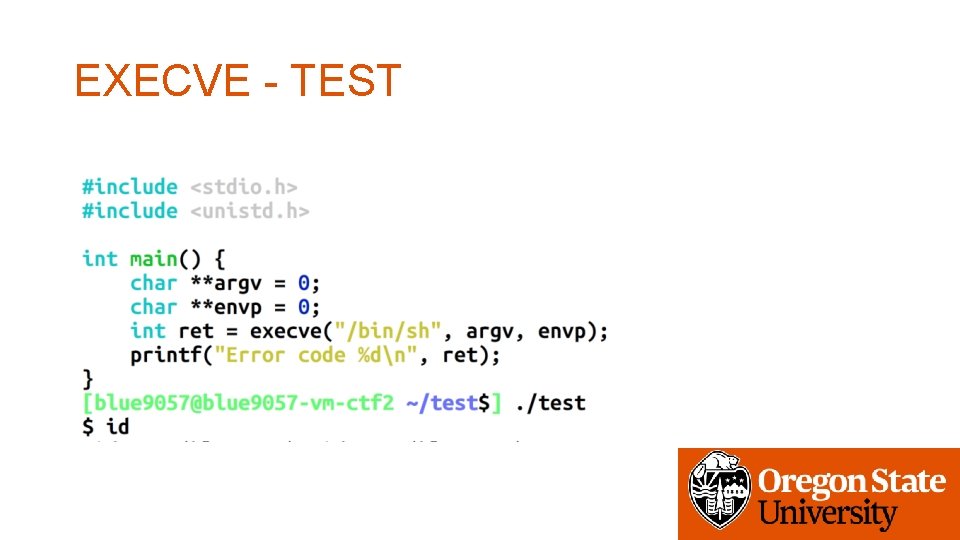 EXECVE - TEST 