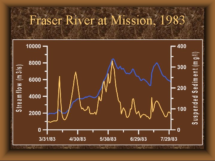 Fraser River at Mission, 1983 
