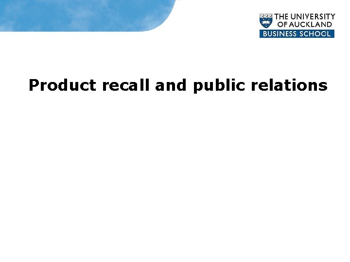 Product recall and public relations Mattel 