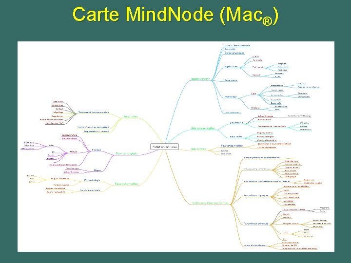 Carte Mind. Node (Mac®) 