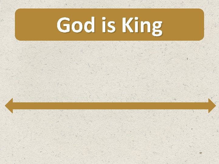 God is King 
