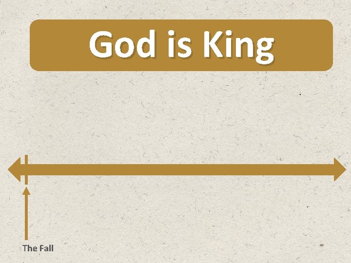 God is King The Fall 