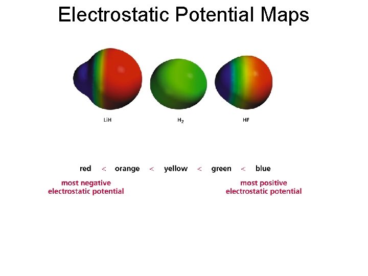 Electrostatic Potential Maps 