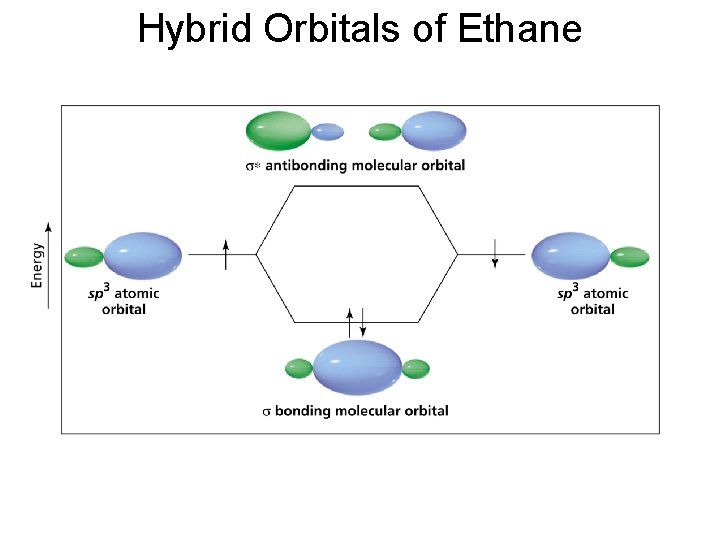 Hybrid Orbitals of Ethane 