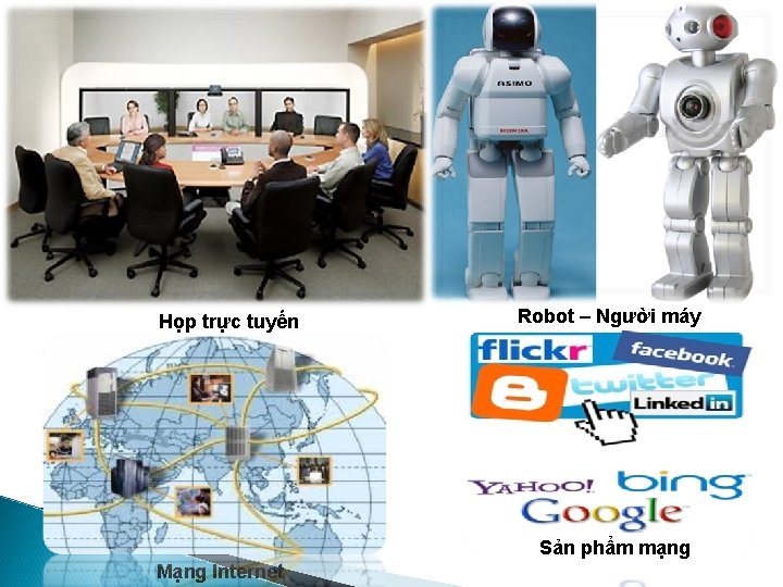 Họp trực tuyến Robot – Người máy Sản phẩm mạng Mạng Internet 