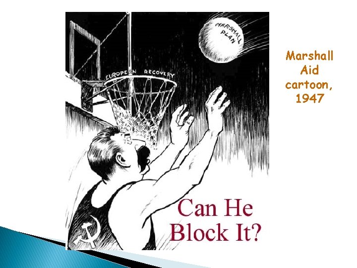 Marshall Aid cartoon, 1947 