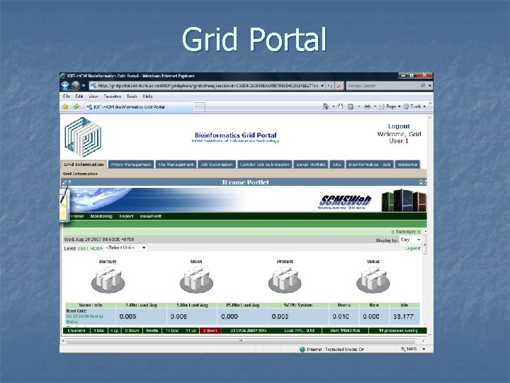 Grid Portal 