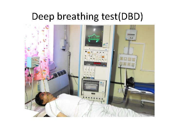 Deep breathing test(DBD) 