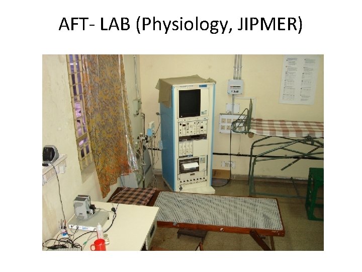 AFT- LAB (Physiology, JIPMER) 