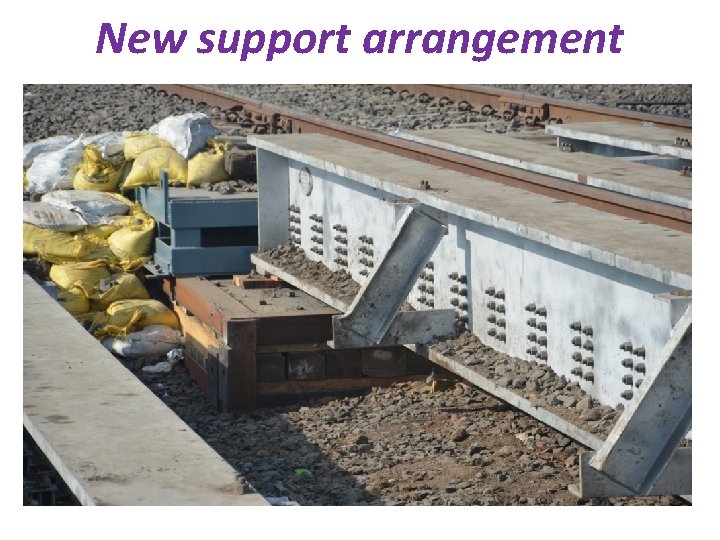 New support arrangement 