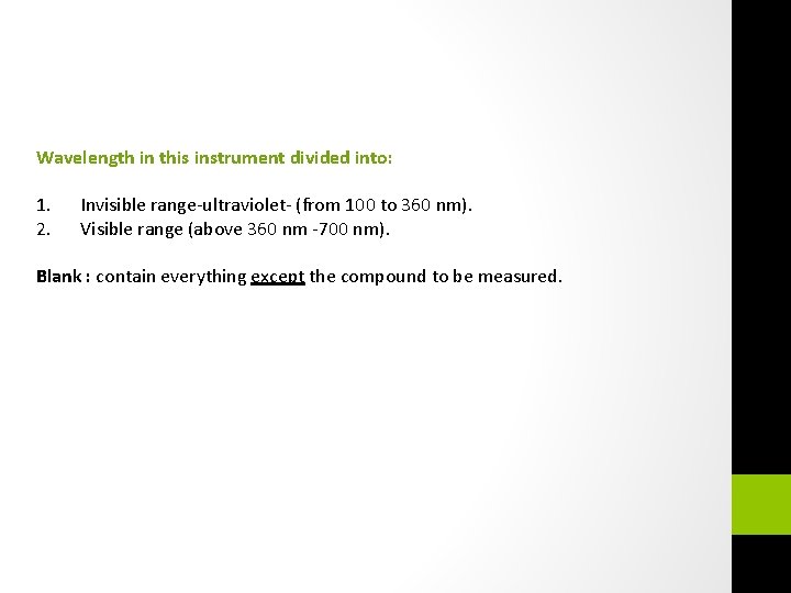 Beers Lambert Law and Standard Curves of concentrations