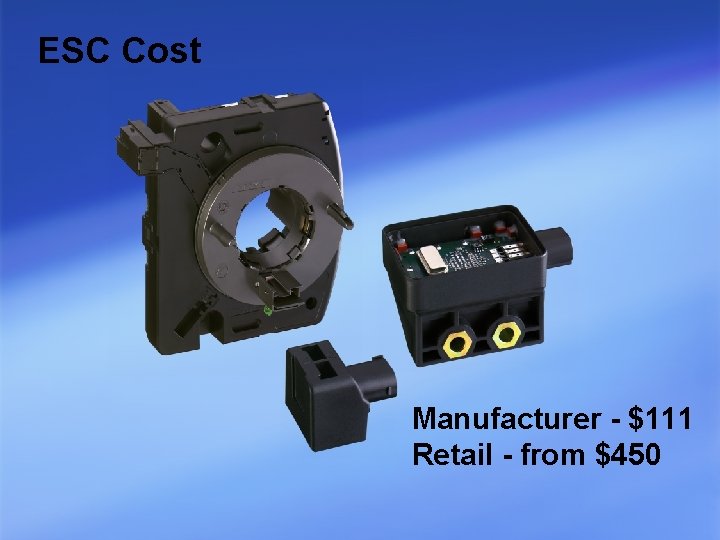 ESC Cost Manufacturer - $111 Retail - from $450 