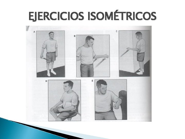 EJERCICIOS ISOMÉTRICOS 