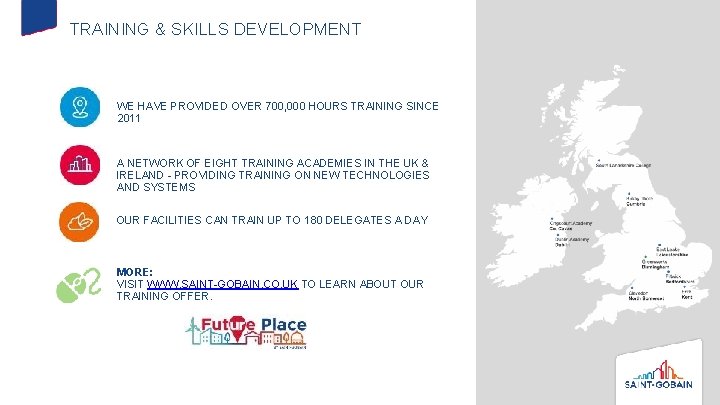 TRAINING & SKILLS DEVELOPMENT WE HAVE PROVIDED OVER 700, 000 HOURS TRAINING SINCE 2011