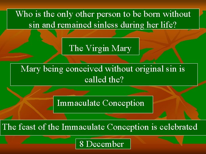 Who is the only other person to be born without sin and remained sinless