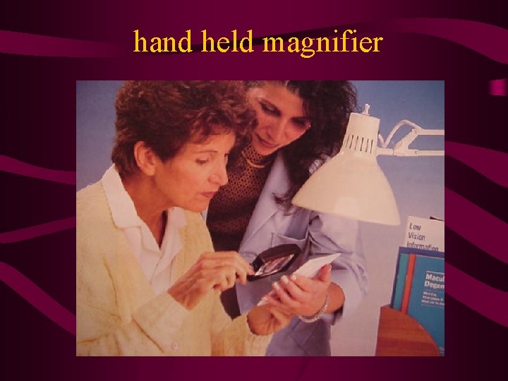 hand held magnifier 