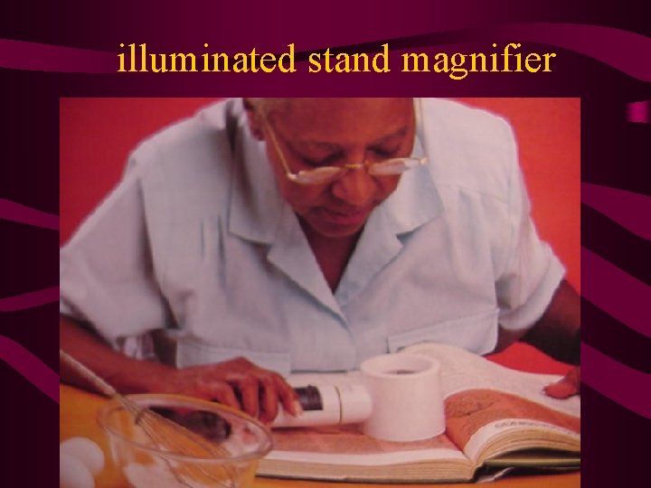 illuminated stand magnifier 