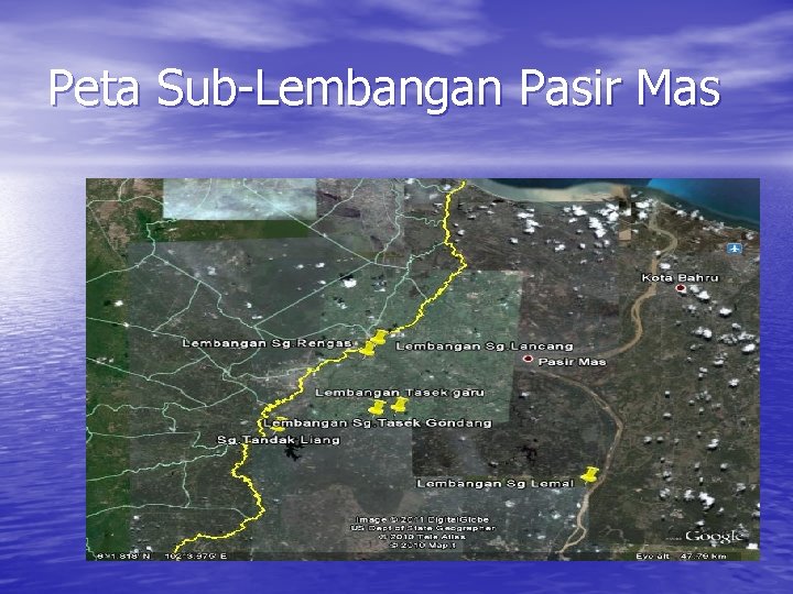 Peta Sub-Lembangan Pasir Mas 