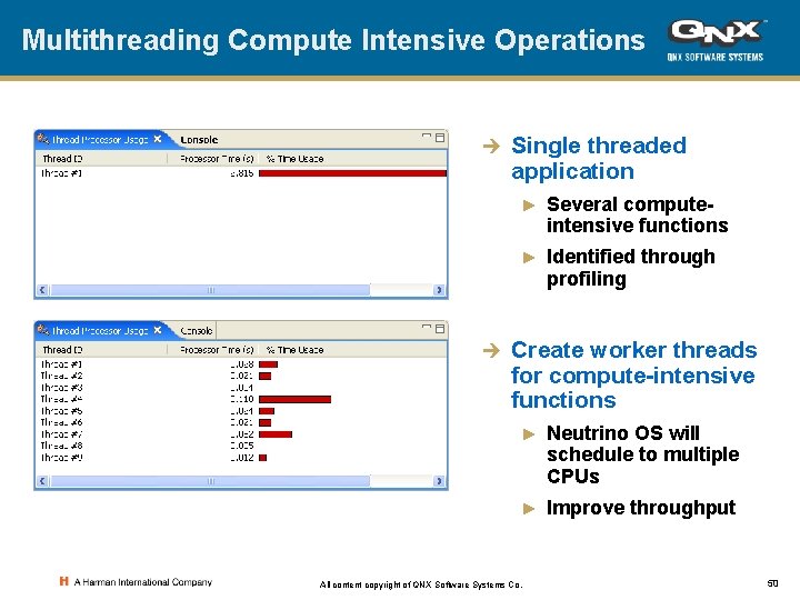 Multithreading Compute Intensive Operations è è Single threaded application ► Several computeintensive functions ►