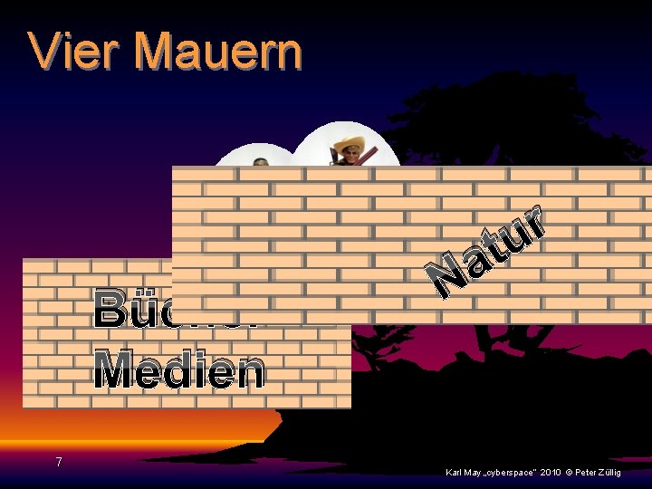 Vier Mauern Bücher Medien 7 r u t a N Karl May „cyberspace“ 2010