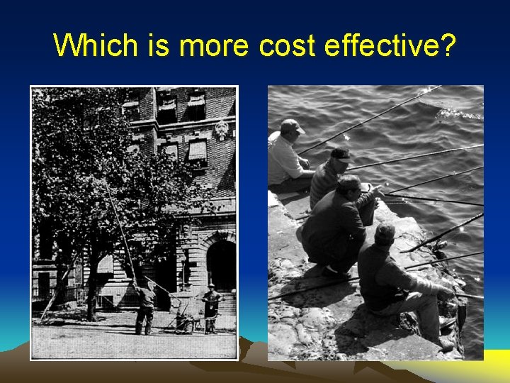 Which is more cost effective? 