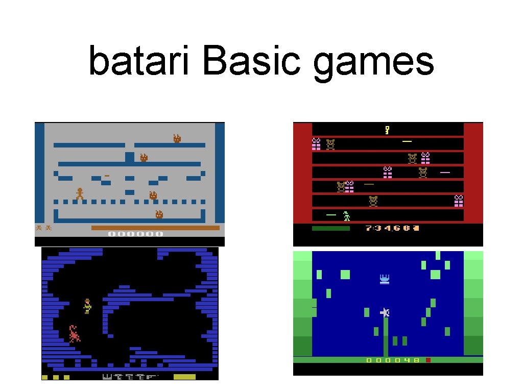 batari Basic games 