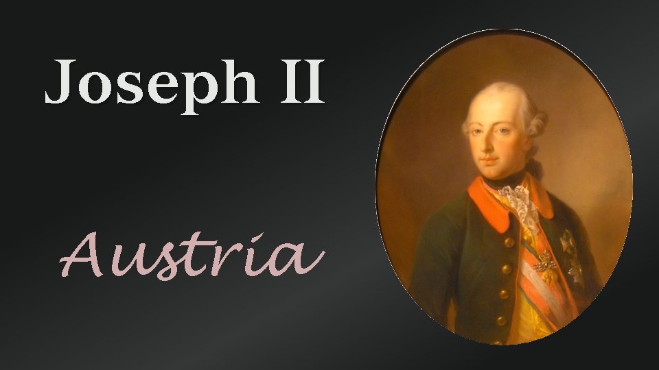 Joseph II Austria 