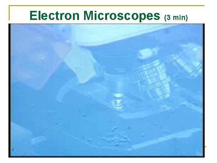 Electron Microscopes (3 min) 