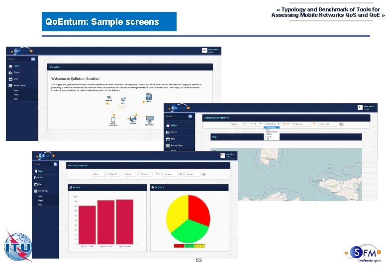  « Typology and Benchmark of Tools for Assessing Mobile Networks Qo. S and