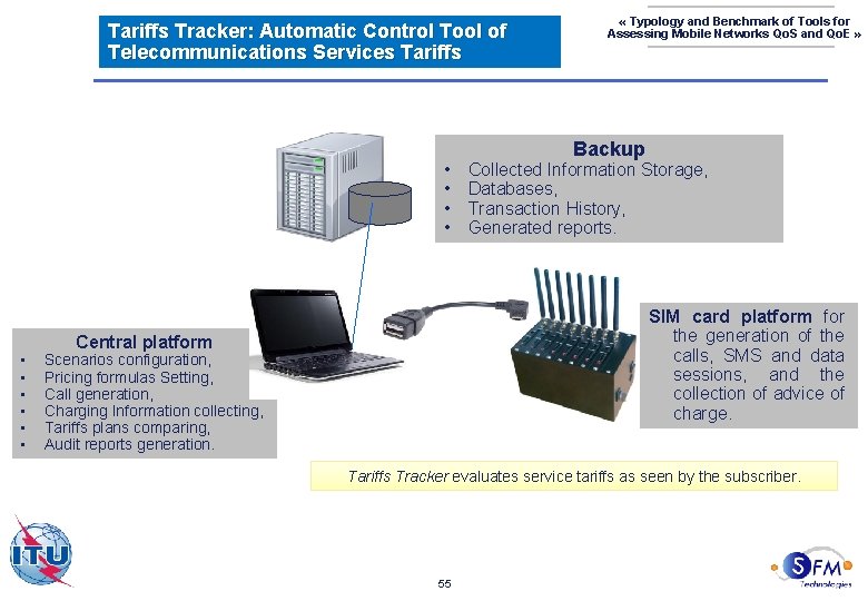 Tariffs Tracker: Automatic Control Tool of Telecommunications Services Tariffs • • • « Typology