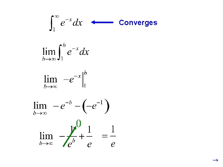 Converges 