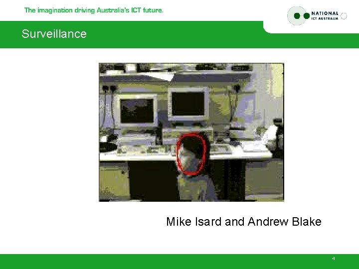 Surveillance Mike Isard and Andrew Blake 4 