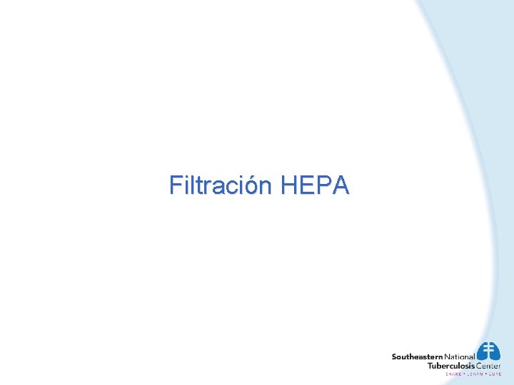 Filtración HEPA 