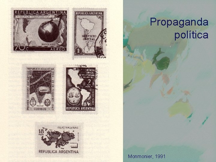 Propaganda política Monmonier, 1991 