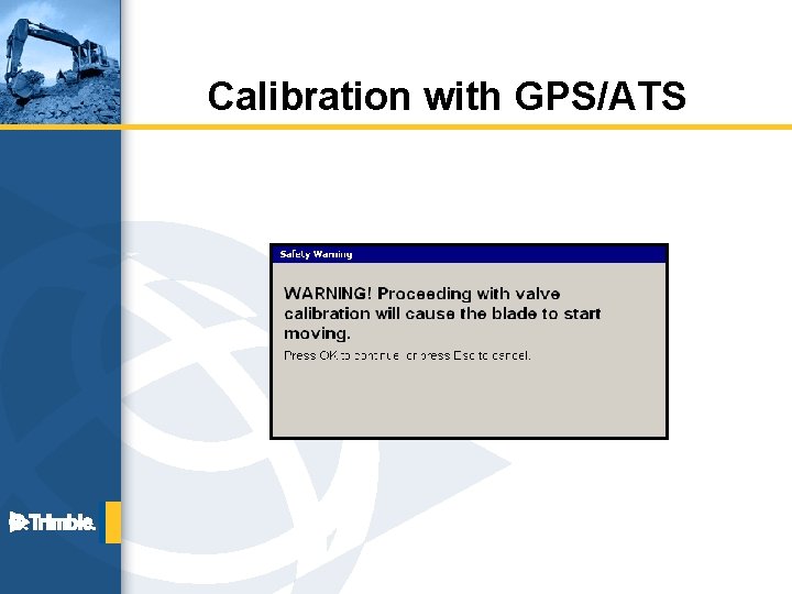 Calibration with GPS/ATS 