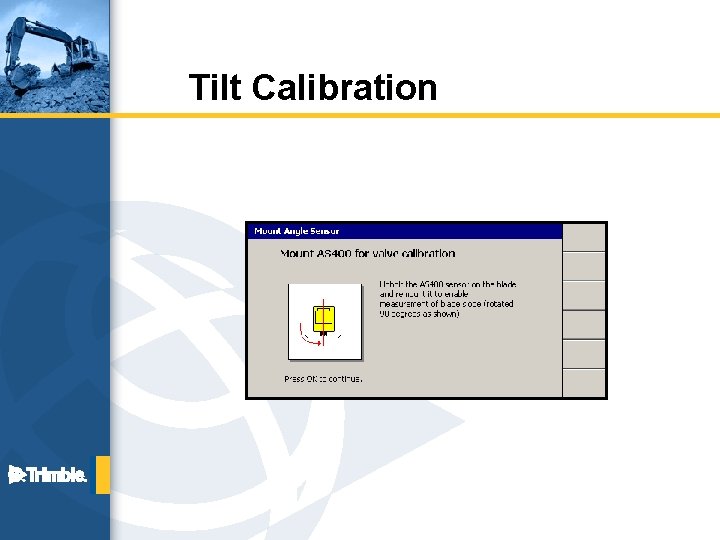Tilt Calibration 
