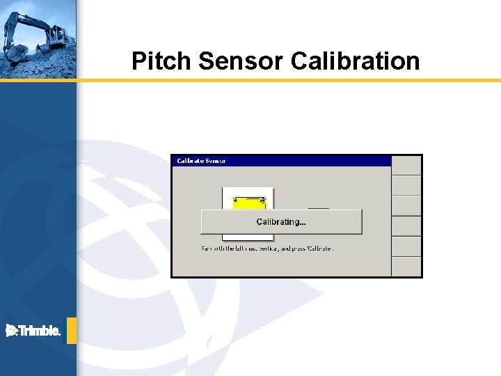 Pitch Sensor Calibration 