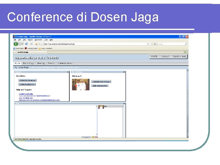 Conference di Dosen Jaga 