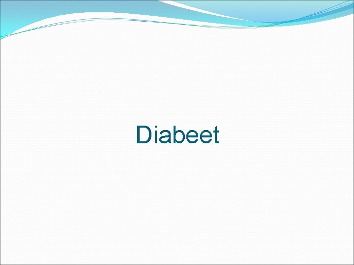 Diabeet 