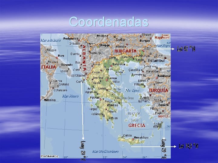 Coordenadas 