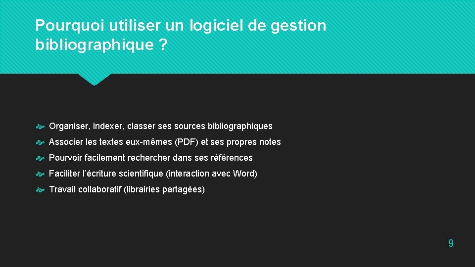 Pourquoi utiliser un logiciel de gestion bibliographique ? Organiser, indexer, classer ses sources bibliographiques