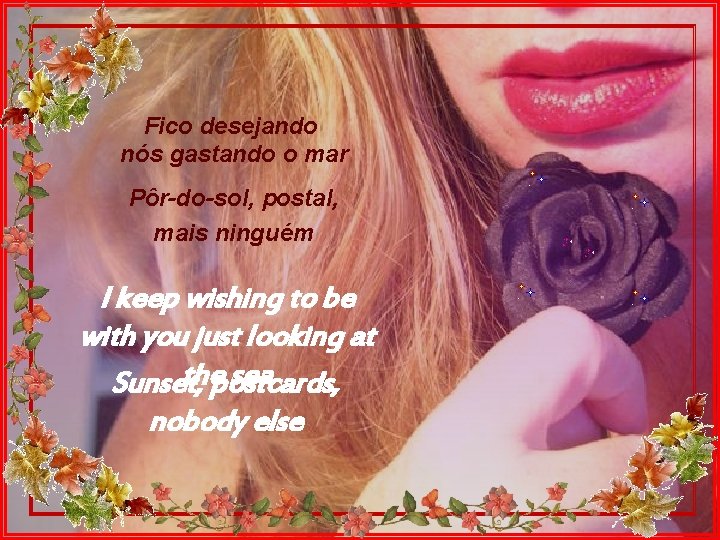 Fico desejando nós gastando o mar Pôr-do-sol, postal, mais ninguém I keep wishing to