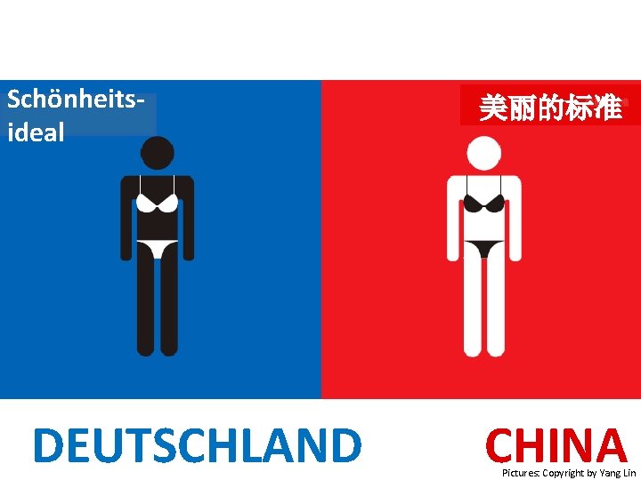 Schönheitsideal DEUTSCHLAND 美丽的标准 CHINA Pictures: Copyright by Yang Lin 