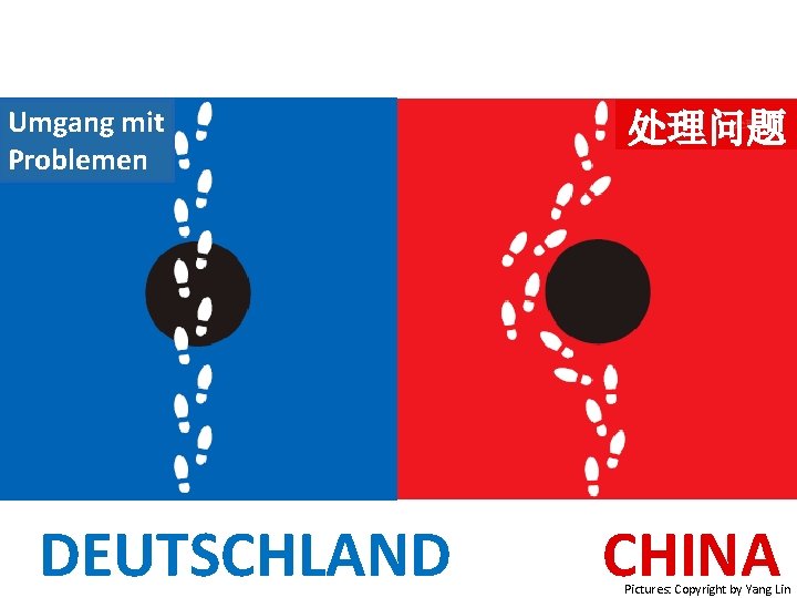 Umgang mit Problemen DEUTSCHLAND 处理问题 CHINA Pictures: Copyright by Yang Lin 