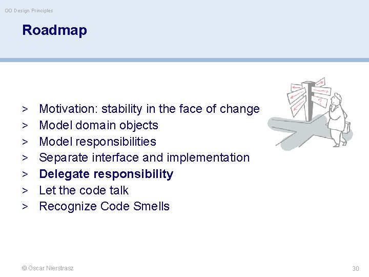 OO Design Principles Roadmap > Motivation: stability in the face of change > Model