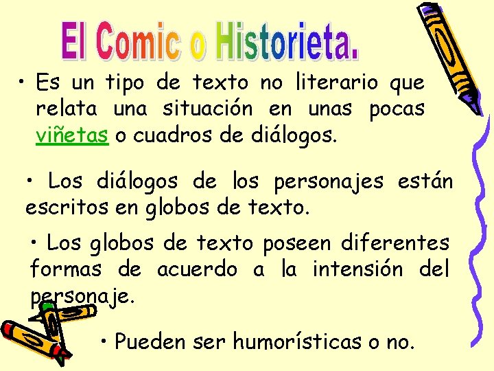  • Es un tipo de texto no literario que relata una situación en