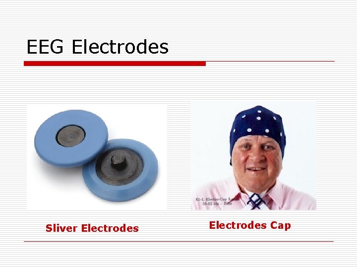 EEG Electrodes Sliver Electrodes Cap 
