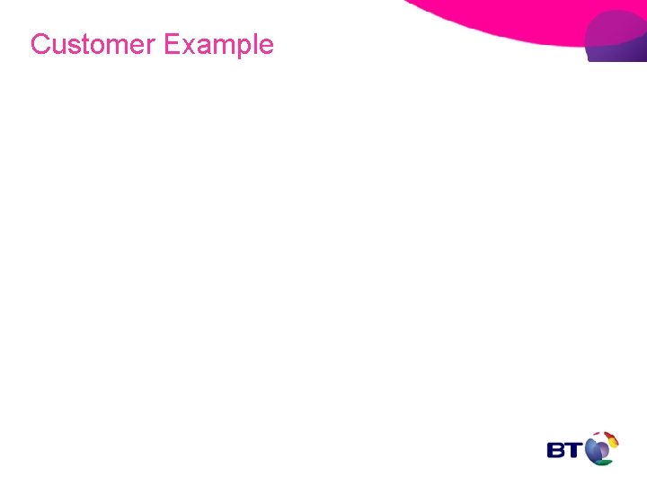 Customer Example 