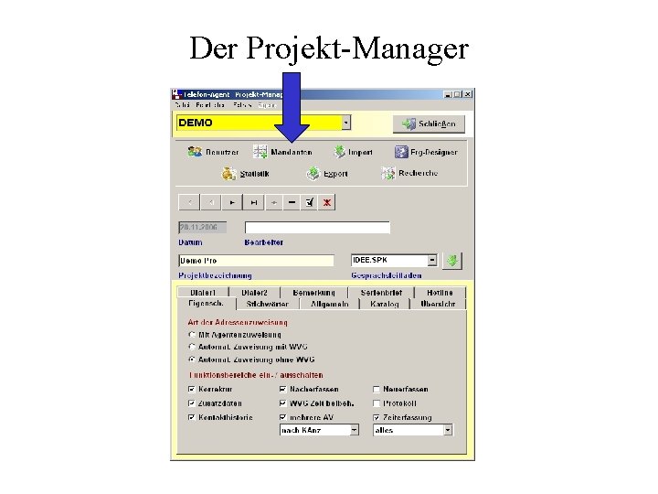 Der Projekt-Manager 